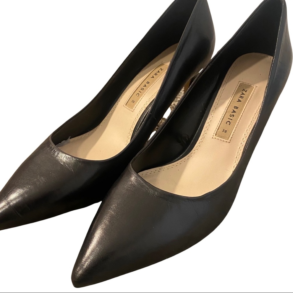 Zara Basic Collection Black Heels - Picture 2 of 4